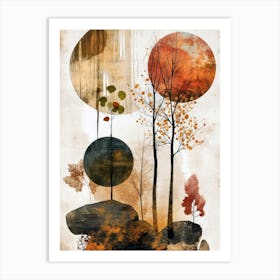 Autumn Trees Art Print