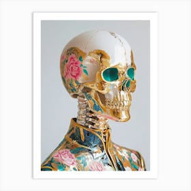 Mannequin skull Art Print