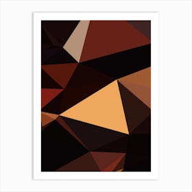 Abstract Geometric Artwork (88) Art Print