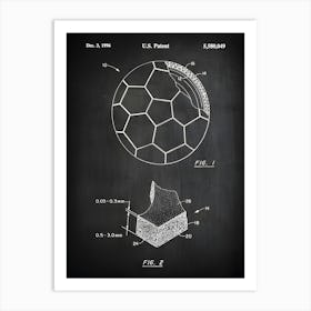 Soccer Wall Decor Soccer Poster Soccer Print Soccer Gifts Soccer Decor Soccer Art Soccer Wall Art Soccer Ball Ss0491 Art Print