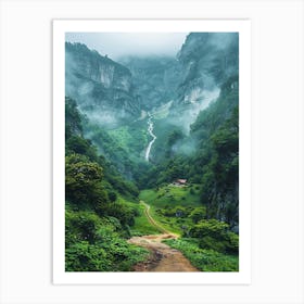 Mountain Road Art Print