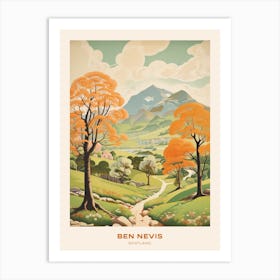 Ben Nevis Scotland 2 Hike Poster Art Print