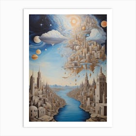 Cityscape Art Print