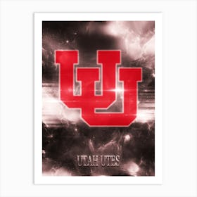 Utah Utes Art Print