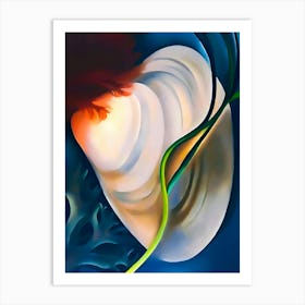 Georgia O'Keeffe - Shell No. 2, 1928 Art Print