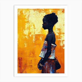 Tribal Harmony; African Child Art Print