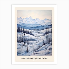 Jasper National Park Canada 1 Poster Art Print
