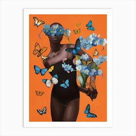 Blooming in Flight 1 Art Print