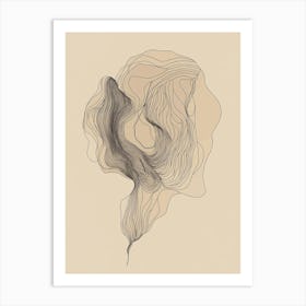 Portrait Of A Woman 2 Art Print