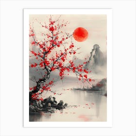 Asian Painting 1 Art Print