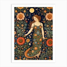 William Morris Flora And Fauna 3 Art Print