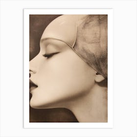 Woman'S Head 24 Art Print