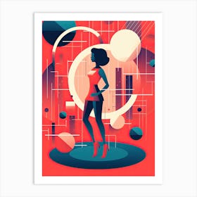 Subdued Disco Euphoria Art Print