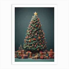 Christmas Tree 1 Art Print