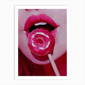 Lollipop 8 Art Print