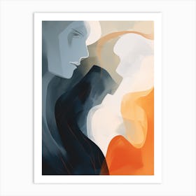 Man And A Woman Art Print