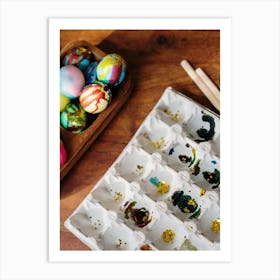 Easter Eggs 209 Art Print