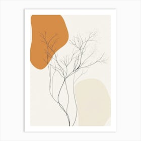 Abstract Tree 8 Art Print