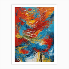 Abstract Painting 22 Art Print