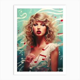 Taylor Swift (3) Art Print