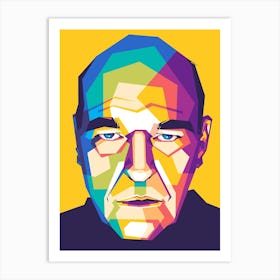 Hank Schreader Breaking Bad Wpap Art Print