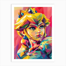 Princess Peach 1 Art Print