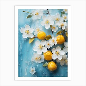 Lemon Blossoms Art Print