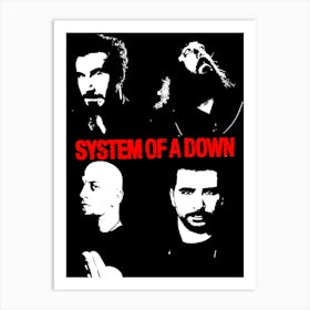 System Of A Down 2 Art Print