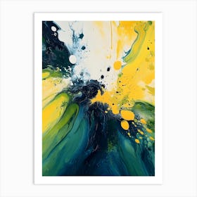 Abstract Painting 198 Art Print