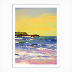 Englishman'S Bay, Tobago Bright Abstract Art Print