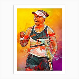 Barbora Krejcikova 1 Art Print