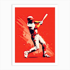 Baseball Player 5 1 Art Print