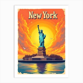 Statue Of Liberty 1 Art Print