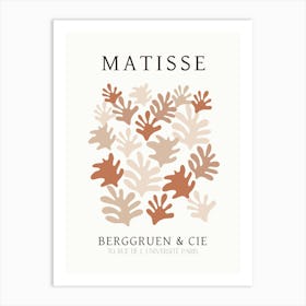 Henri Matisse Neutral Pink Abstracts Print Art Print