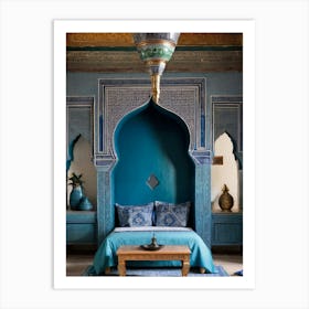 Moroccan Bedroom Art Print