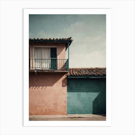 Colombia Street Scene Art Print