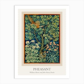 Pheasant, William Morris And John Henry Dearle Poster Art Print
