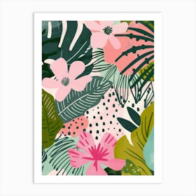 Tropical Pattern 5 Art Print