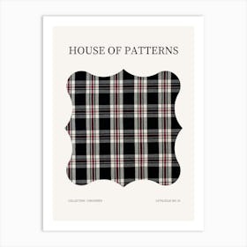 Checkered Pattern Poster 26 Art Print