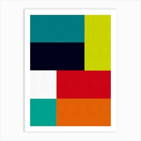 Modern geometric art 12 Art Print