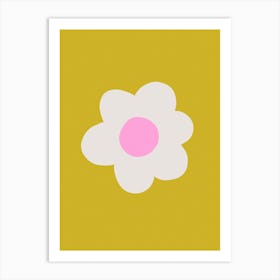 Painted Flower Art Print