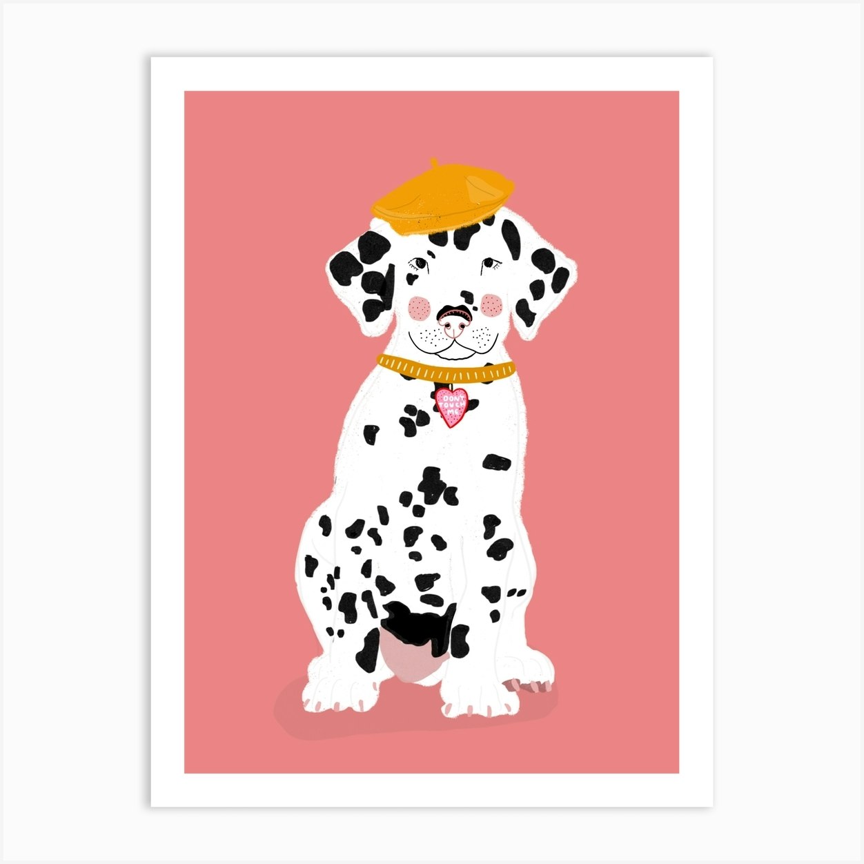 Dalmatian Art Print by Girl Visual Fy
