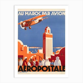 Morocco Postcard Art Print