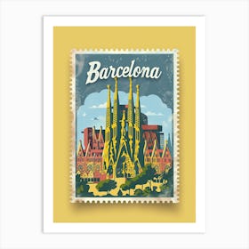 Barcelona 1 Art Print