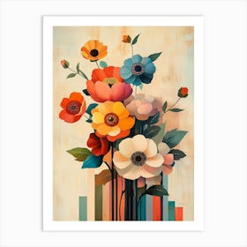 Flowers In A Vase 81 Art Print