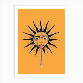 Sun Illustration 5675 Art Print