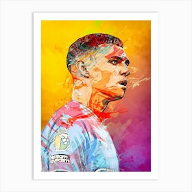 Phil Foden Manchester City 1 Art Print