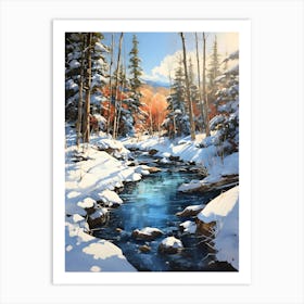 Adirondack Winter 2 Art Print