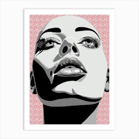 Portrait Of A Woman 2 Art Print