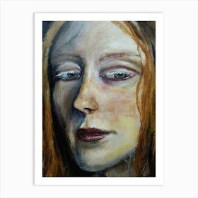 Portrait Of A Woman Art Print